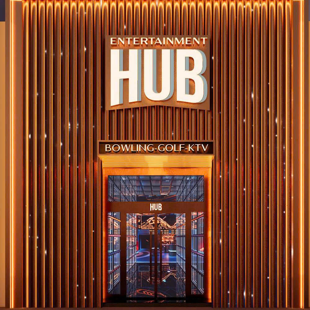 TỔ HỢP GIẢI TRÍ ENTERTAINMENT HUB là công trình do Vinteli đã thực hiện